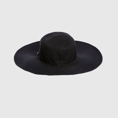 Seafolly Lizzy Hat In Black