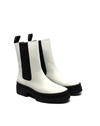 FRYE CHLOE CHELSEA BOOT IN WHITE