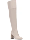 JESSICA SIMPSON AKEMI WOMENS FAUX SUEDE POINTED OVER-THE-KNEE BOOTS