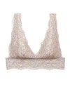 Cosabella Pret-a-porter Longline Bralette In Rose Dawn/pink Passion In Beige
