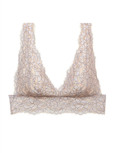 COSABELLA PRET-A-PORTER LONGLINE BRALETTE IN LILAC CLOUD/DUSK ORCHID
