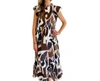 Willa Story Meg Dress In Multi In Multi