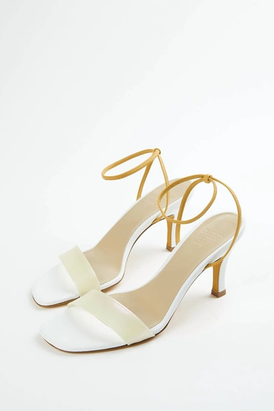 Maryam Nassir Zadeh Paola Sandal In Akoya In White