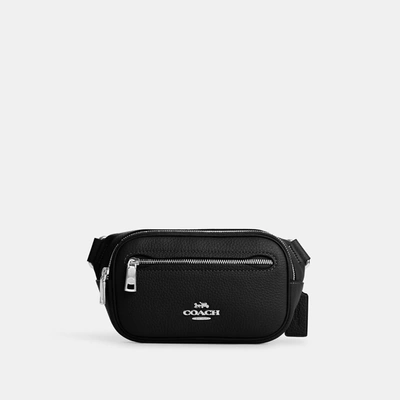 Coach Outlet Mini Belt Bag In Black