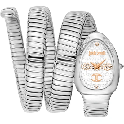 Just Cavalli Women's Cosenza Silver Dial Watch