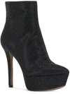 JESSICA SIMPSON ODEDA 2 WOMENS POINTED TOE HEELS ANKLE BOOTS