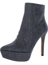 Jessica Simpson Odeda 2 Womens Pointed Toe Heels Ankle Boots In Multi