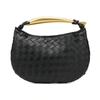 TIFFANY & FRED PARIS TIFFANY & FRED WOVEN LEATHER TOP-HANDLE BAG/CLUTCH