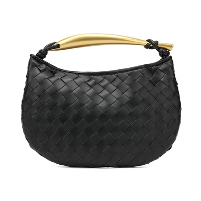Tiffany & Fred Paris Tiffany & Fred Woven Leather Top-handle Bag/clutch In Black