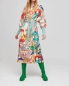 Aldo Martins Print Knit Midi Dress In Ivory/multi In Multi