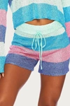 Beach Riot Sandy Short In Mod Stripe In Multi