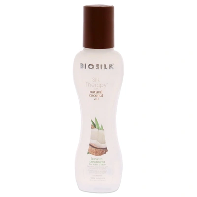 Biosilk Silk Therapy With Organic Coconut Oil Leave-in Treatment By  For Unisex - 2.26 oz Treatment