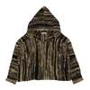 John Elliott Black Multi Space Dye Poncho Cape In Gold