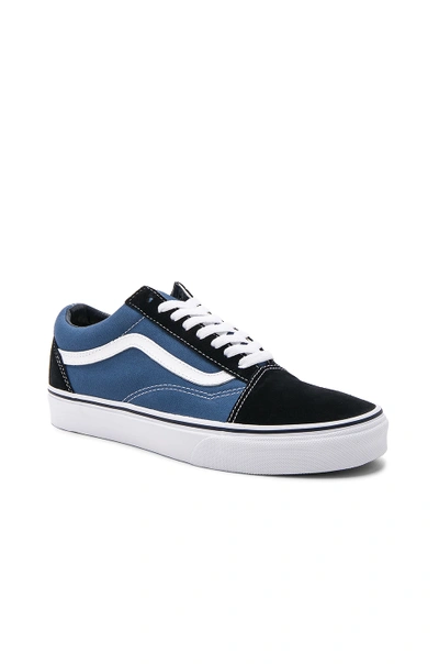 Vans Old Skool Navy Men's Low Shoe In Blue