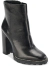 KARL LAGERFELD PEPPY WOMENS EMBELLISHED ANKLE BOOTS