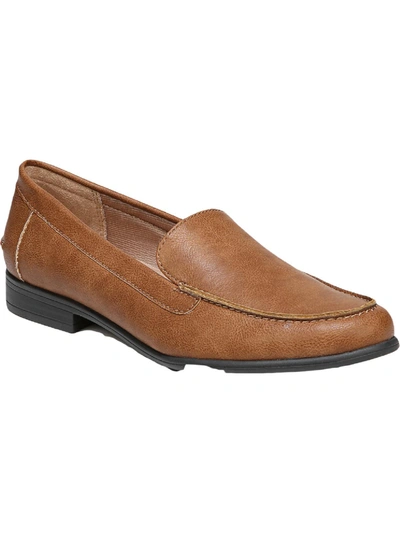 LIFESTRIDE MARGOT WOMENS FAUX LEATHER LOAFERS
