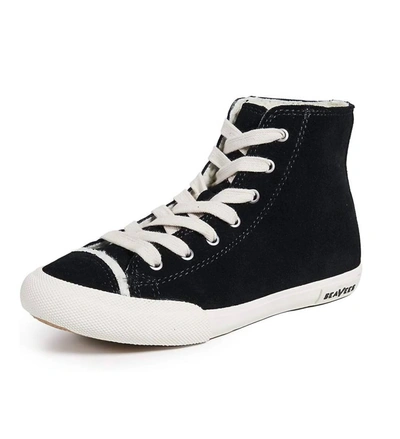 Seavees Women's Army Issue High Wintertide Sneaker In Black