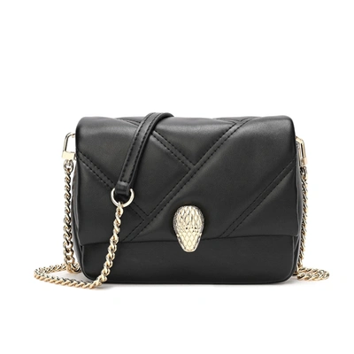 Tiffany & Fred Paris Tiffany & Fred Quilted Leather Crossbody In Black