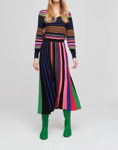 ALDO MARTINS CRESIDA SKIRT IN BLACK MULTI