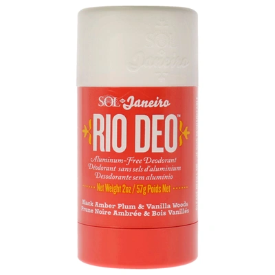 Sol De Janeiro Rio Deo Aluminum-free Deodorant - Black Amber Plum And Vanilla Woods By  For Unisex -