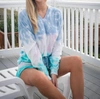 SIMPLY SOUTHERN ISLAND TERRY PULLOVER IN MULTI