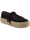 SUN + STONE WOMENS LACE UP CASUAL ESPADRILLES