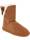 SUGAR MARTY WOMENS FAUX FUR LINED COMFORT BOOTIES