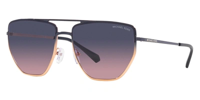 Michael Kors Women's 60mm Sunglasses In Black