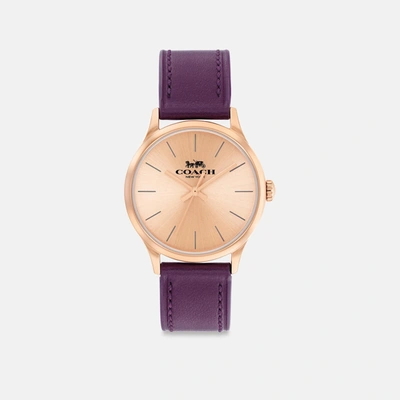 Coach Outlet Ruby Watch, 32 Mm In Gold