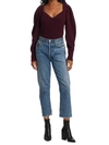 Dh New York Georgia Sweater In Port In Red