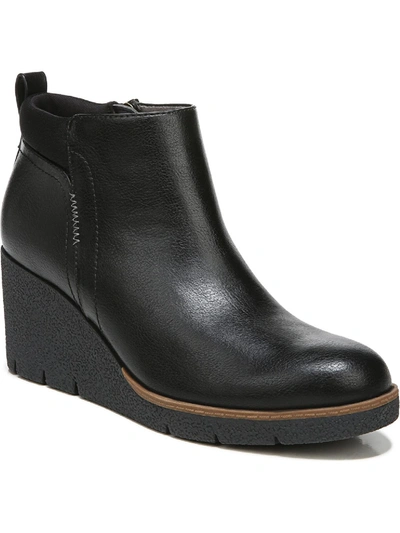 Dr. Scholl's Shoes Berklie Womens Ankle Boots In Black