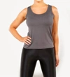 ANGEL BRA FRIENDLY TANK TOP IN GRAY