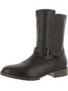 Naturalizer Gloriah Womens Faux Leather Block Heel Mid-calf Boots In Multi