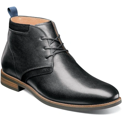 Florsheim Lodge Plain Toe Boot In Black