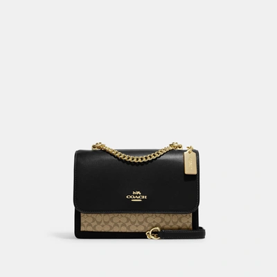 Coach Outlet Klare Crossbody In Signature Canvas In Brown