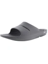 OOFOS OOAHH CUT-OUT FLEXIBLE SLIDE SANDALS