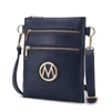 Mkf Collection By Mia K Medina Crossbody Small Handbag In Blue