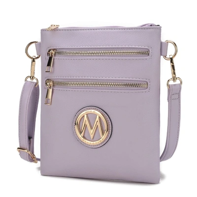 Mkf Collection By Mia K Medina Crossbody Small Handbag In Purple