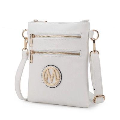 Mkf Collection By Mia K Medina Crossbody Small Handbag In White