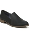 Dr. Scholl's Shoes Rate Womens Padded Insole Slip On Loafers In Black