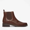 Timberland Women's Mont Chevalier Chelsea Boot In Medium Brown Full Grain