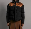 RAG & BONE CAL NYLON PUFFER COAT IN BLACK