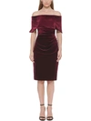 VINCE CAMUTO WOMENS VELVET MINI COCKTAIL AND PARTY DRESS