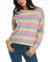 Johnny Was Sunrise Wool-blend Sweater In Multi