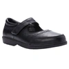 Propét Golda Mary Jane Womens Leather Round Toe Mary Janes In Black