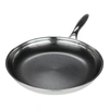 Frieling Black Cube 11 Inch Stainless/nonstick Hybrid Fry Pan