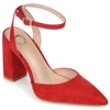 Journee Collection Tyra Pump In Red