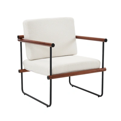 Puredown Teddy Velvet Accent Arm Chair Modern Upholstered Armchair
