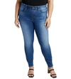 Jag High Rise Valentina Skinny Jean - Plus In Lapiz Blue In Multi