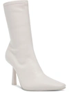 Steve Madden Vakay Womens Stretch Zipper Mid-calf Boots In Beige